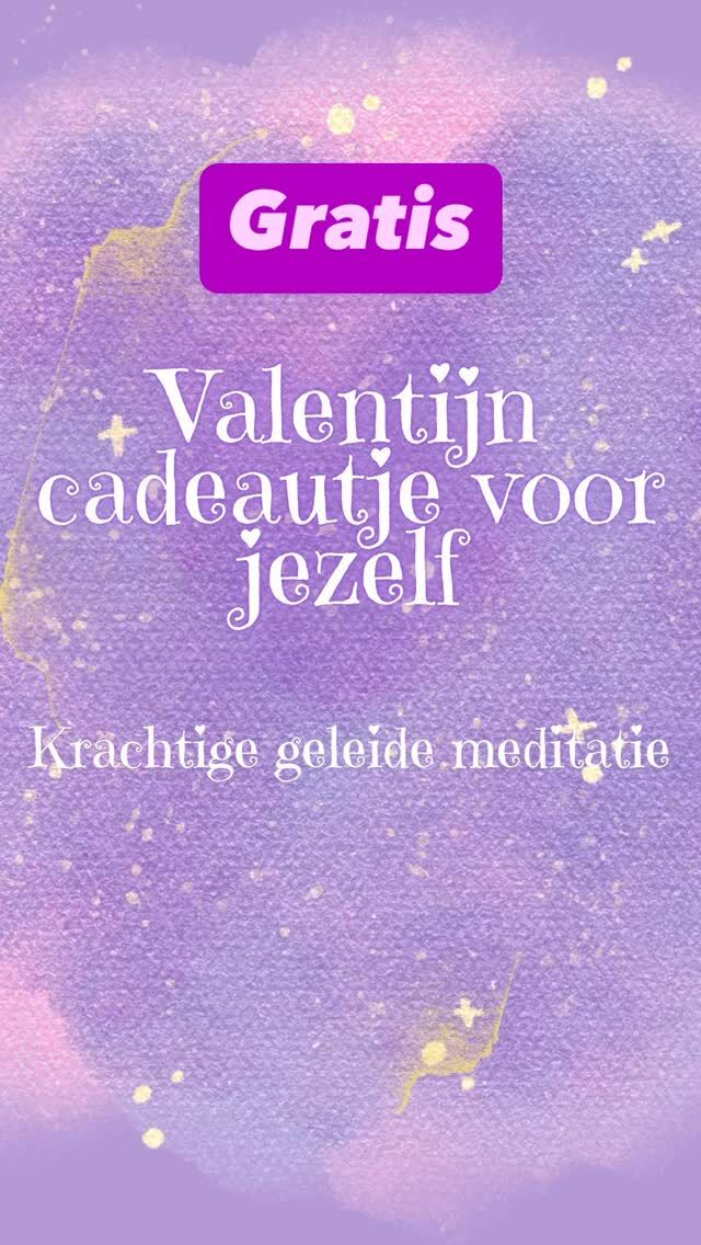 Wees de Liefde die je zoekt

Hoe is Valentijnsdag voor jou?

Voel je je geliefd en bemind

Of voel je kou en eenzaamheid 

Wanneer je gehoor leert geven

Aan wat diep in jou leeft

Wat op zielsniveau 

Verwezenlijkt wil worden

Dan leer je jezelf liefhebben

En heb je een ander niet meer nodig

Om een leegte in jou op te vullen 

Dan kan er in mijn ogen pas sprake zijn

Van Ware Liefde

Die begint echt bij jezelf

Laat je hierbij helpen

Door middel van deze geleide meditatie

Die tot en met Valentijnsdag 

Gratis te verkrijgen is

Klik op de link in mijn bio

Have a Lovely Valentines Day ❤️
#tweedehelftvanjeleven #zelfvertrouwen #hypnotherapie #geleidemeditatie #valentijn #valentijnsdag #liefdes #sjamanisme #midlife #eenzaamheid #onzekerheid #onzeker #verliefd